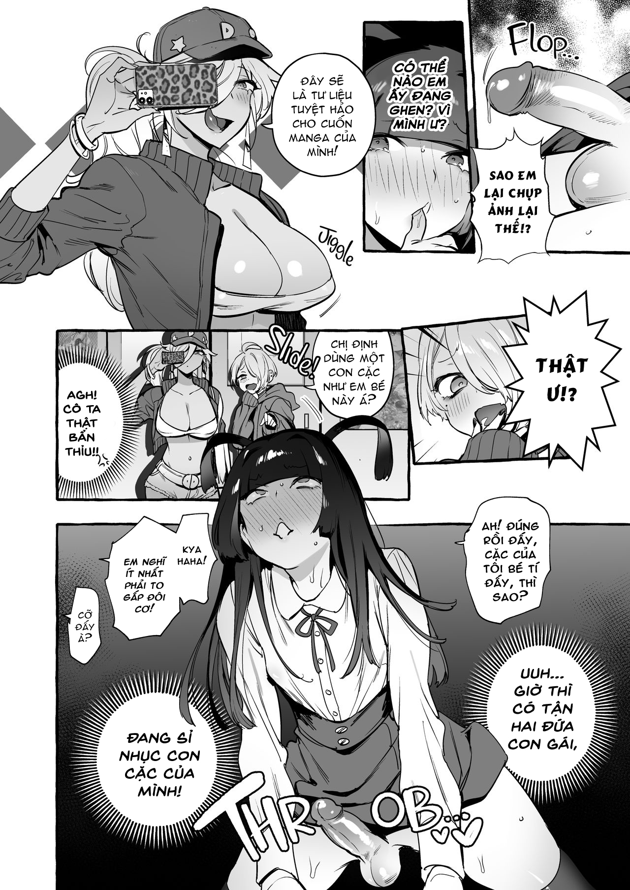 Đọc truyện hentai OtaCir no KuroGal VS Bokura - Phần cuối