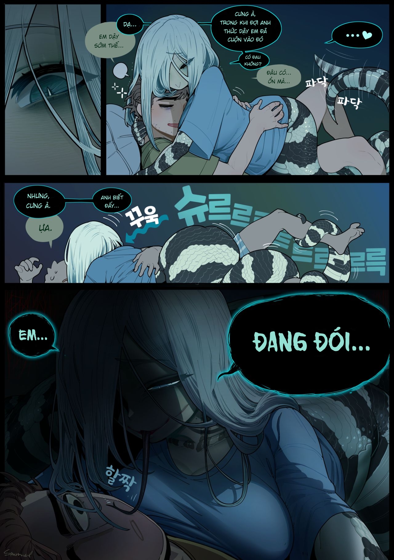 Đọc truyện hentai Buổi sáng cùng em rắn. - Oneshot
