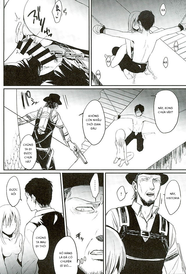 Đọc truyện hentai Reizoku wa Kami ni Arazaru (Shingeki no Kyojin) - Oneshot
