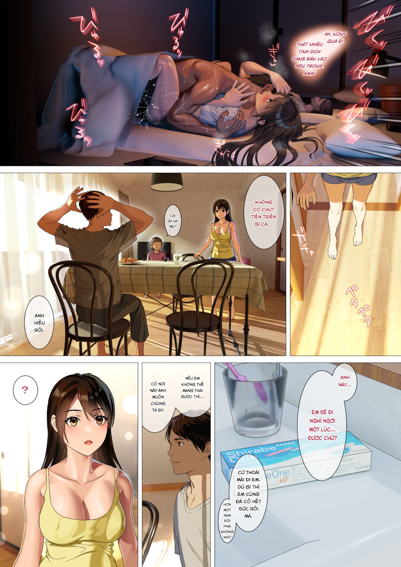 Đọc truyện hentai Chuyện đôi vợ chồng trẻ - Oneshot