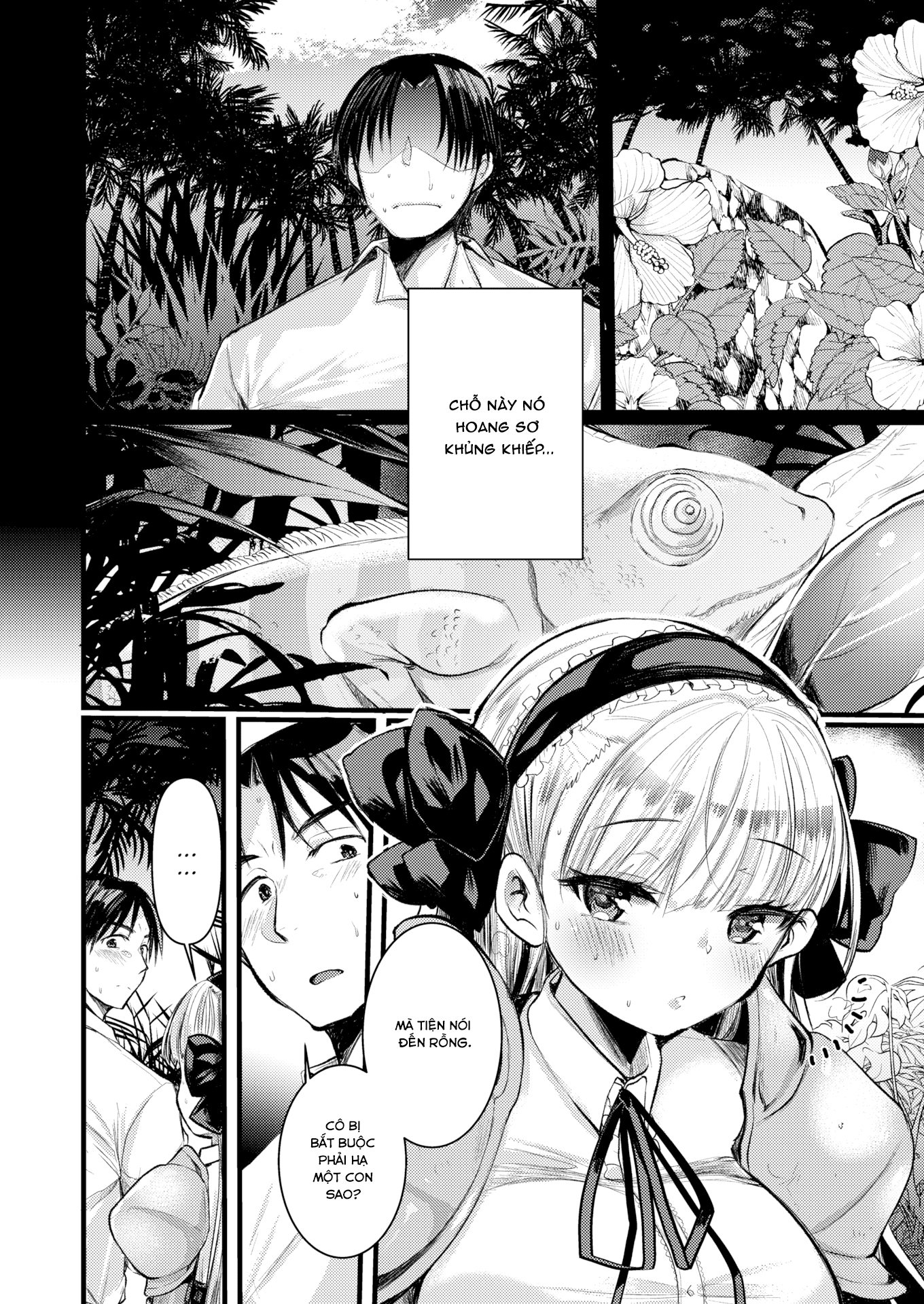 Đọc truyện hentai Cuộc sống thư thái nơi đảo hoang cùng cô Kỵ sĩ công chúa Level 1 - Chương 2