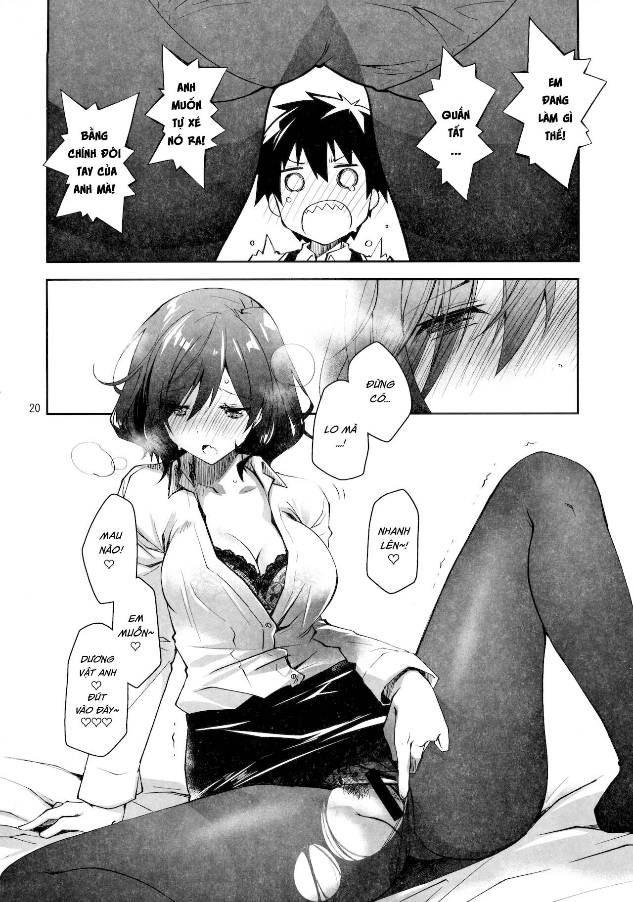 Đọc truyện hentai Anh muốn xé quần tất của em - Oneshot ngọt