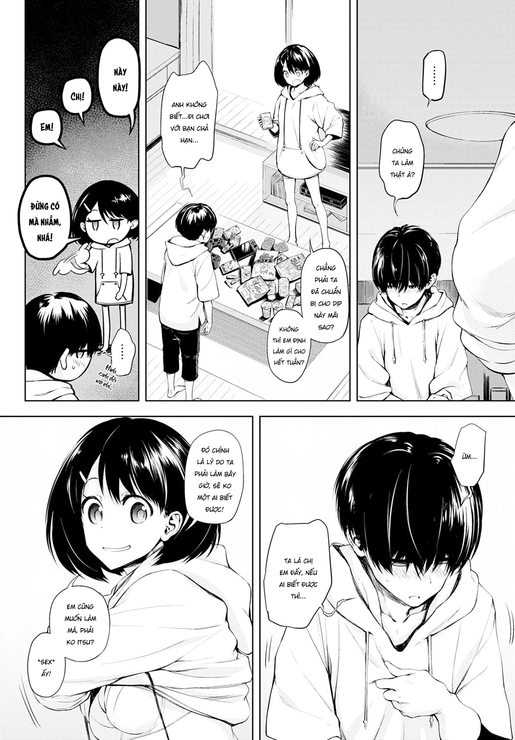 Đọc truyện hentai Futari Asobo - Oneshot