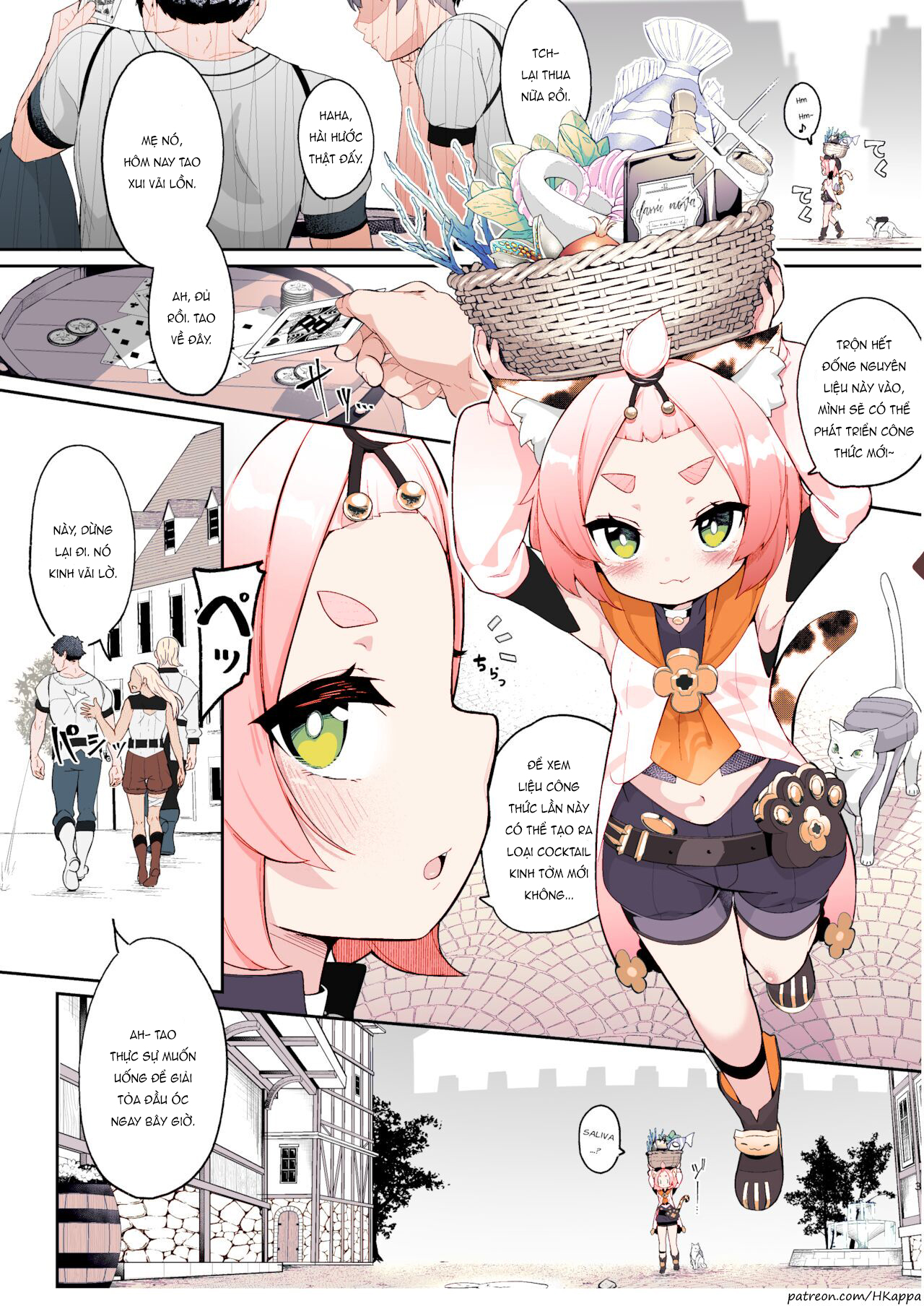 Đọc truyện hentai Ly cocktail bí mật của Diona - 1shot có màu