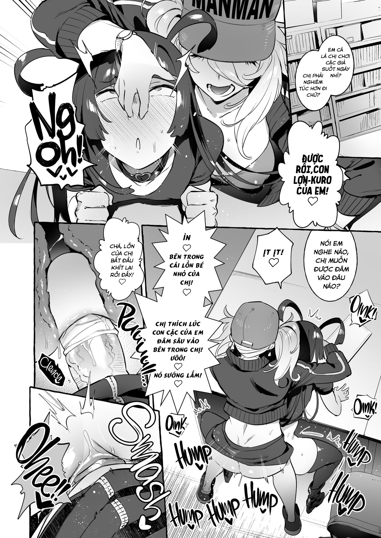 Đọc truyện hentai YariCir no Boku VS Gal - Oneshot