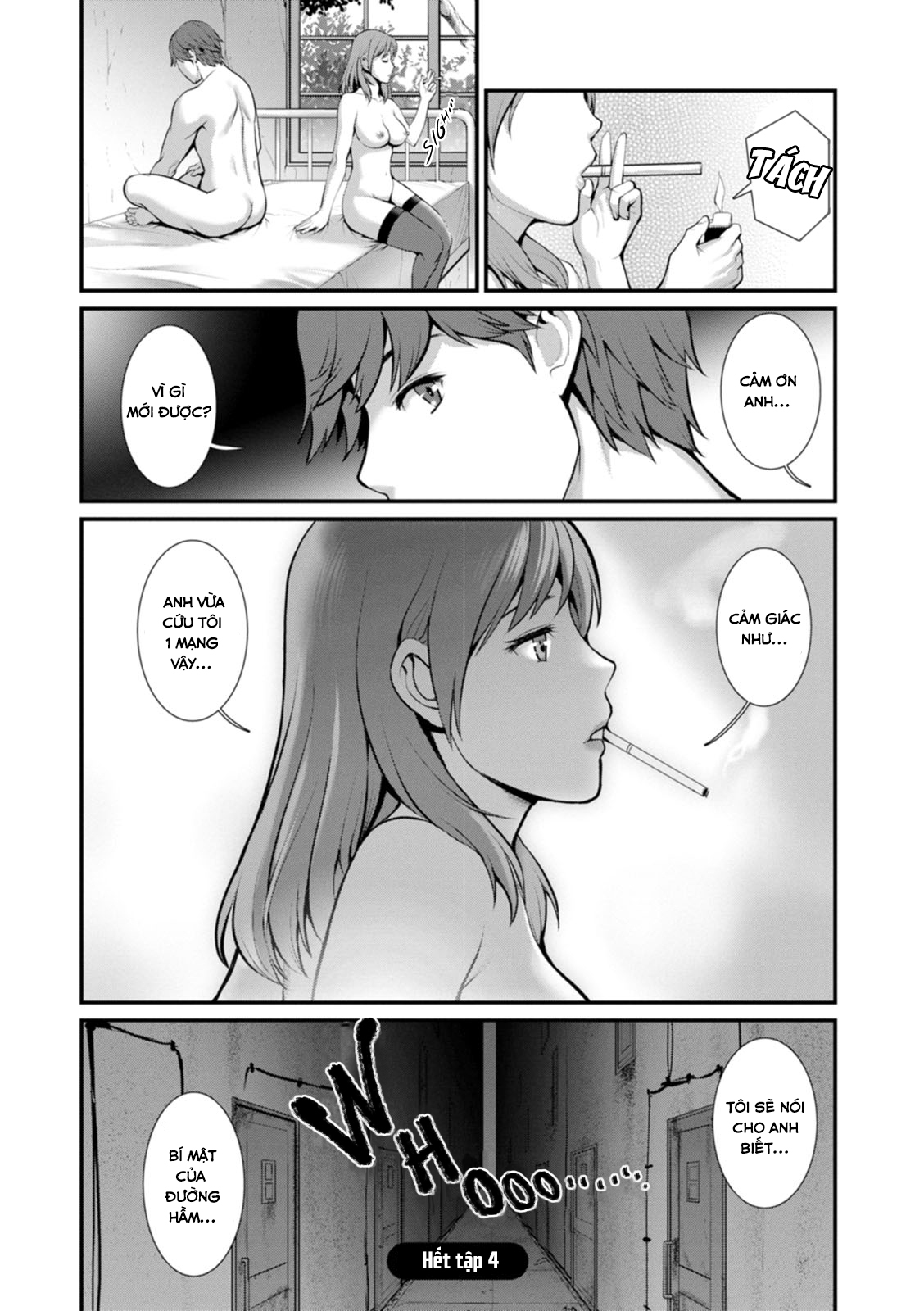 Đọc truyện hentai Tuần trăng mật dưới 30m đất - Chap 4
