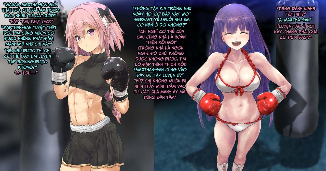 Đọc truyện hentai Martha-san VS Astolfo ~ Shinya no Sparring ~ - Part 1.1
