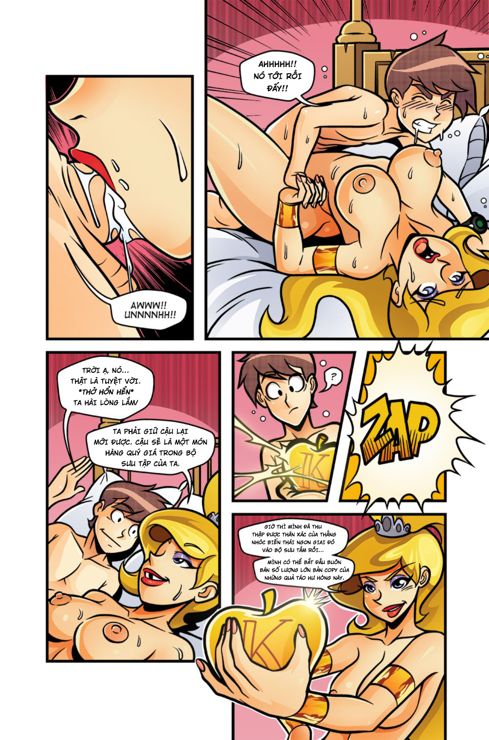 Đọc truyện hentai Trại hè cùng các nhân vật hoạt hình: Nữ thần hỗn mang Eris - Oneshot