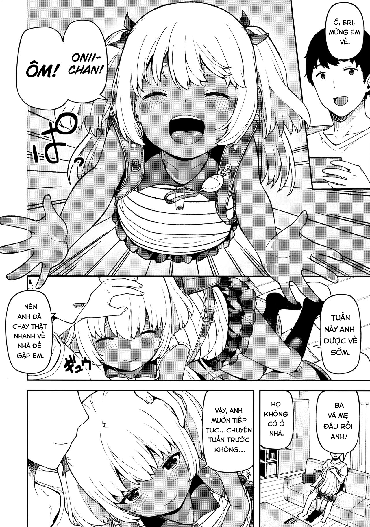 Đọc truyện hentai Shuumatsu wa Onii-chan o Hitorijime - Oneshot