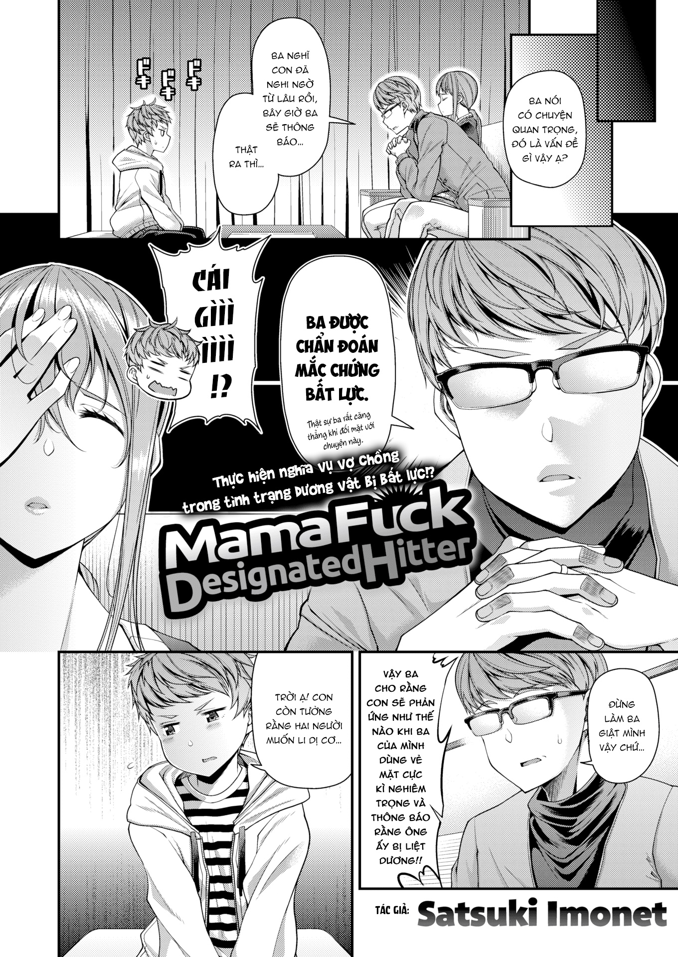 Đọc truyện hentai Vì ba, con học làm chồng của mẹ. - Oneshot