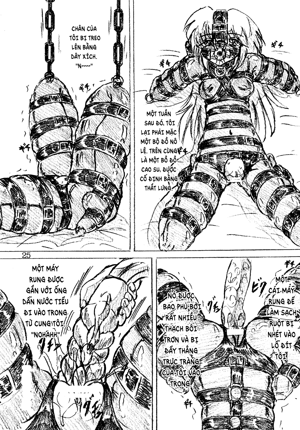 Đọc truyện hentai Jibaku-hime + Osorubeshi Kikai no Pantsu - Oneshot