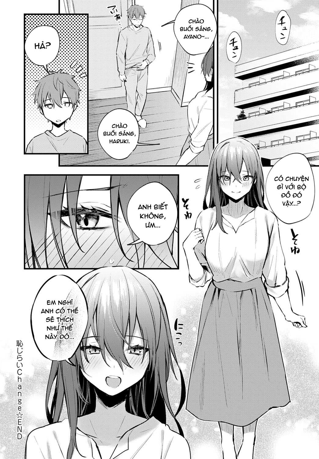 Đọc truyện hentai Hajirai Change - Oneshot
