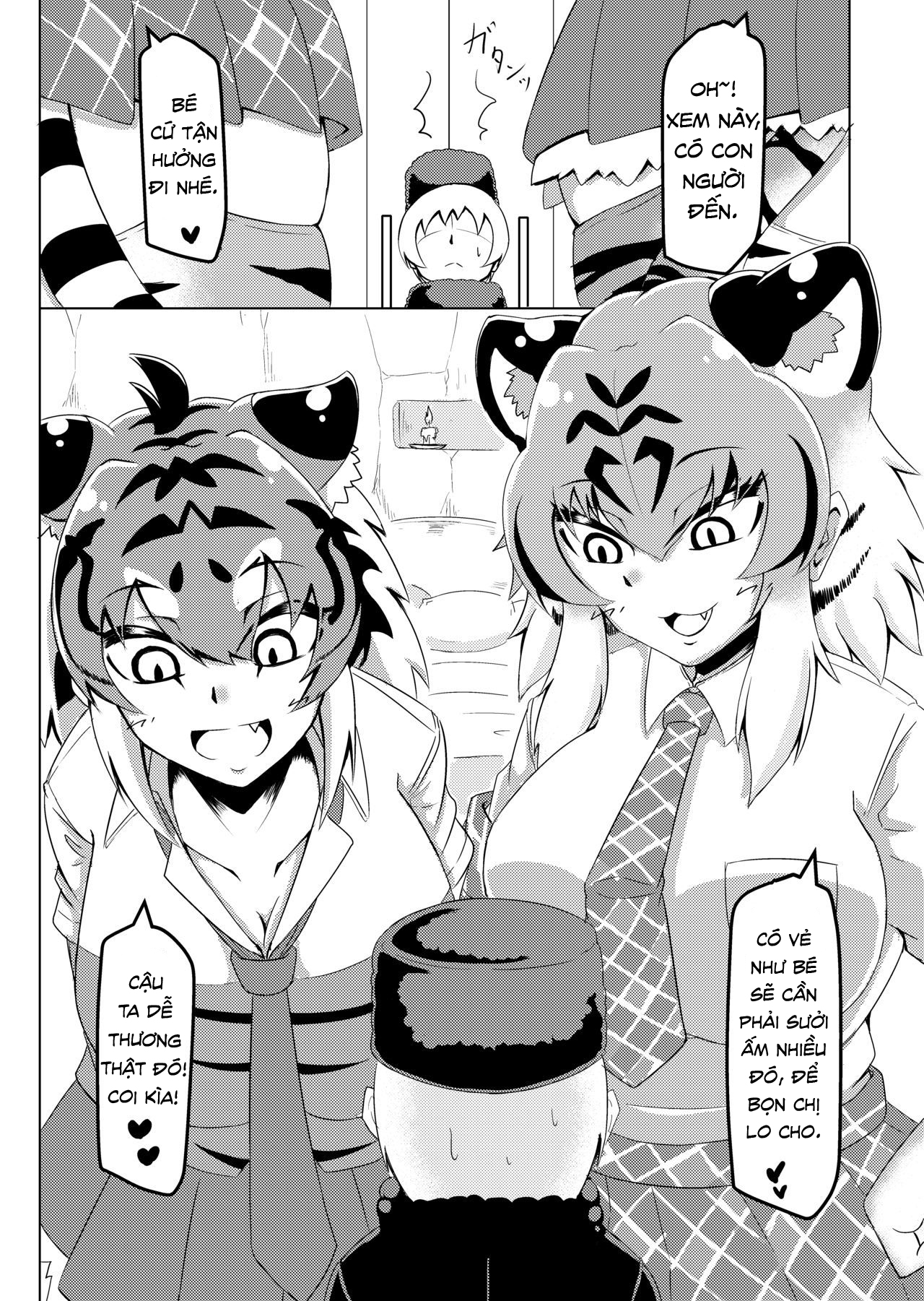 Đọc truyện hentai Nukunuku Friends - Oneshot
