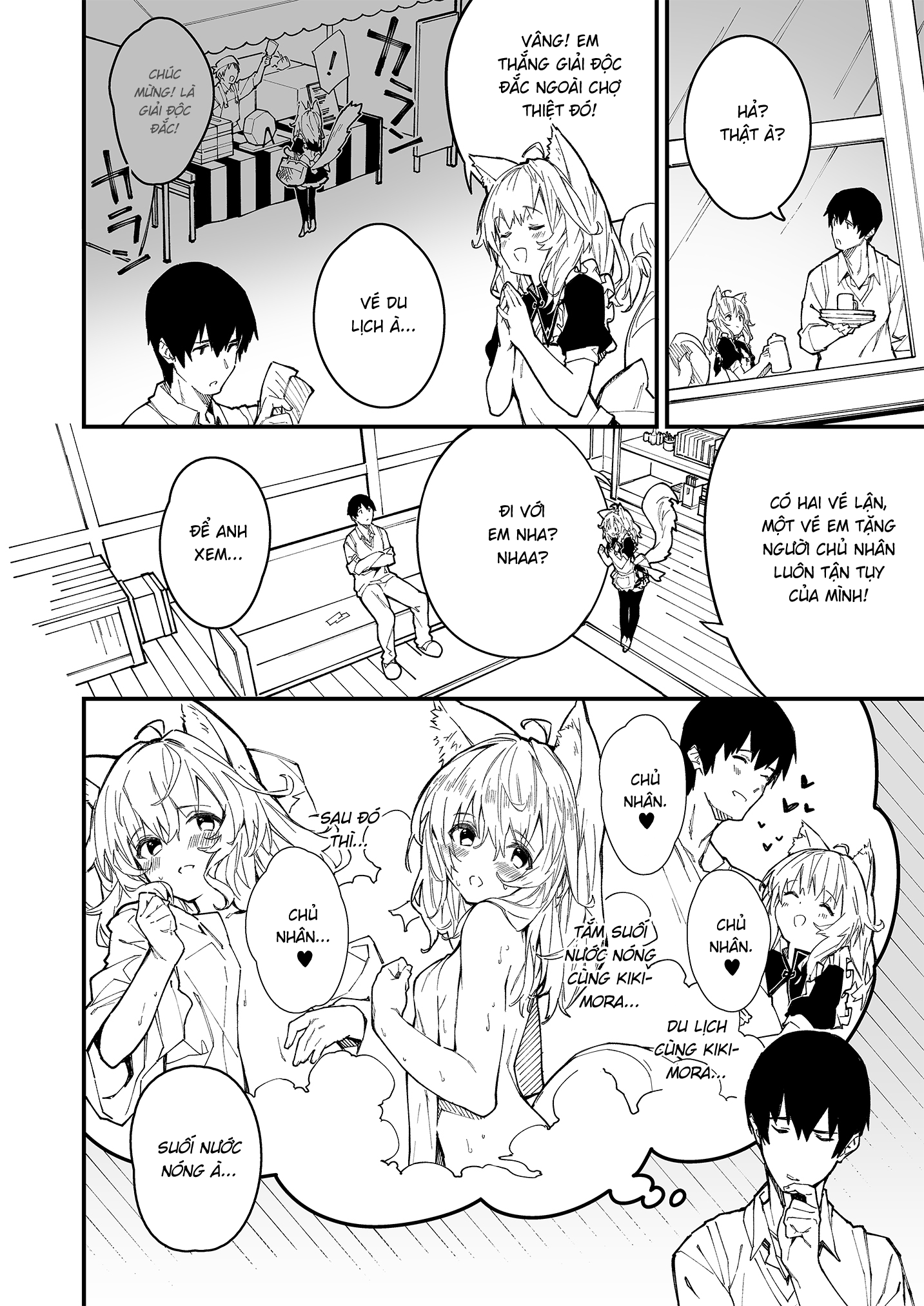 Đọc truyện hentai Sống Cùng Nàng Tai Thú - Ngoại truyện 1