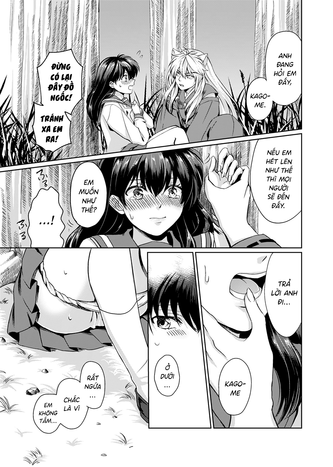 Đọc truyện hentai Tuyển tập Inuyasha - Chap 2: I cant stand it