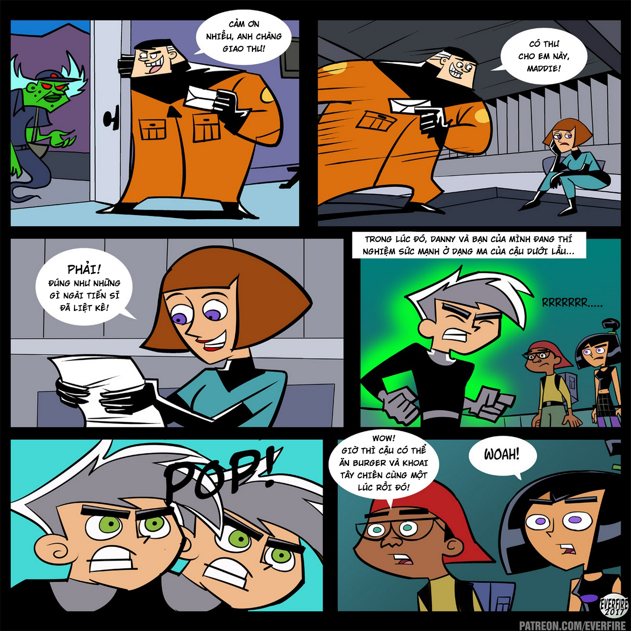 Đọc truyện hentai Tình cảm gia đình (Danny Phantom) - Oneshot