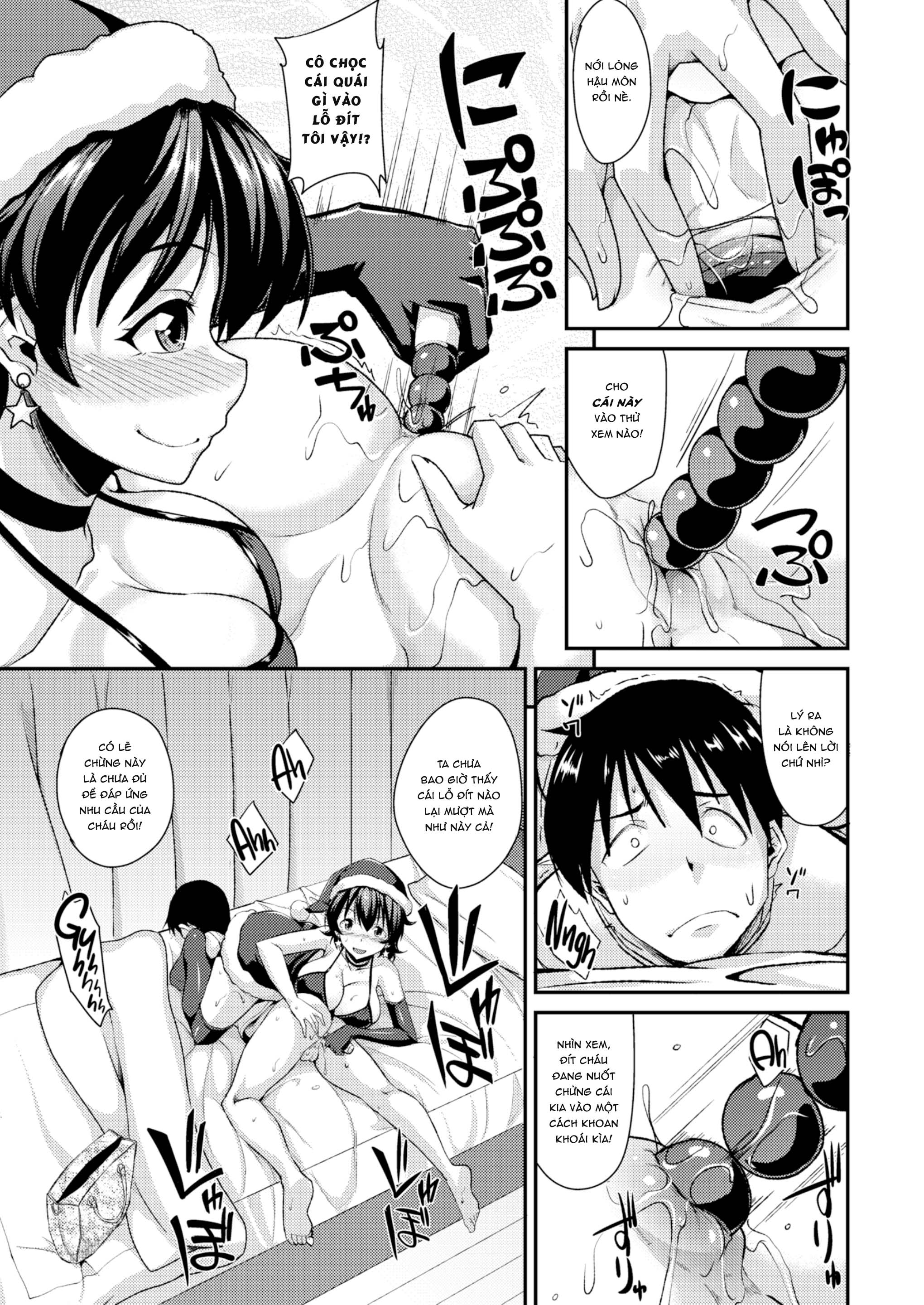 Đọc truyện hentai Bà già Noel trèo cửa sổ Oneshot