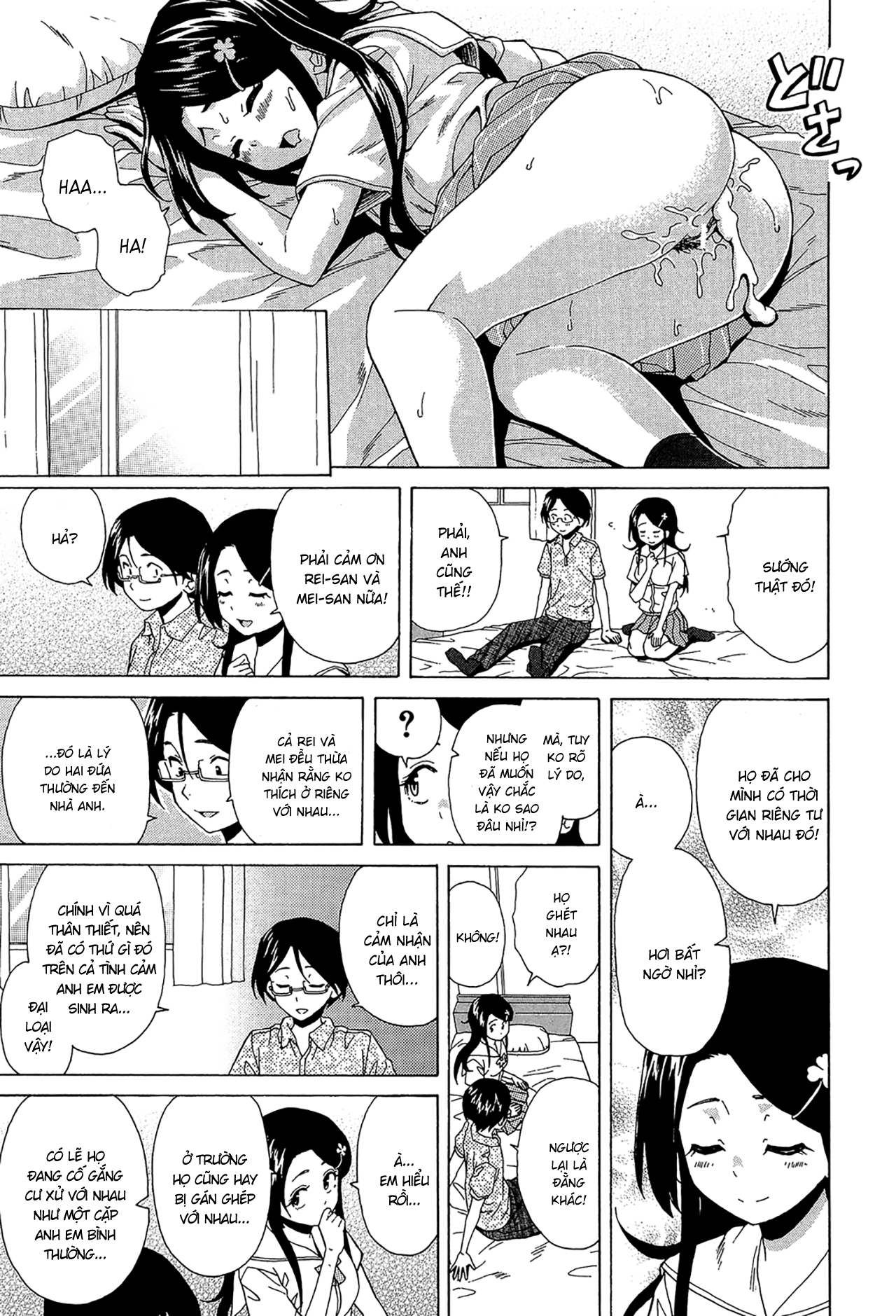 Đọc truyện hentai Phía sau cánh cửa - Chap 2