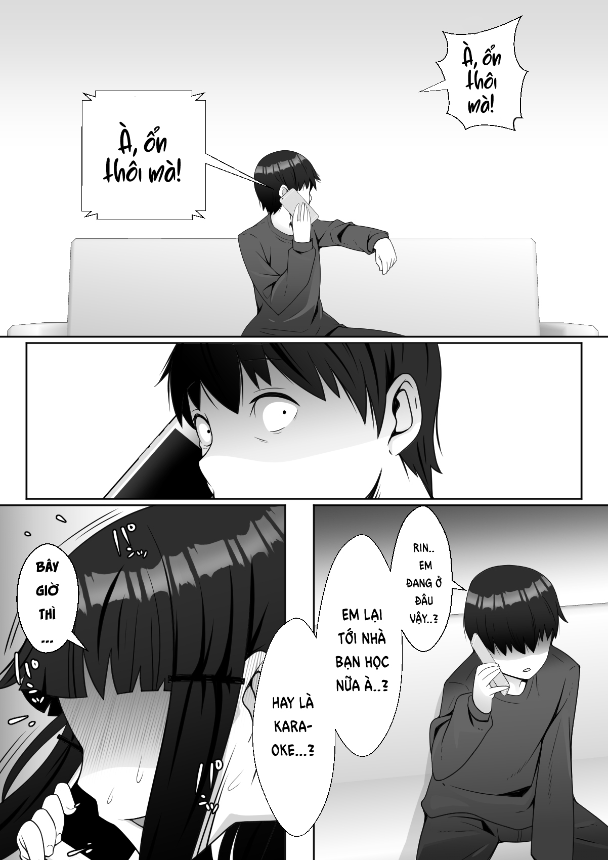Đọc truyện hentai Hai! Kareshi-kun ni Hitokoto! - Oneshot