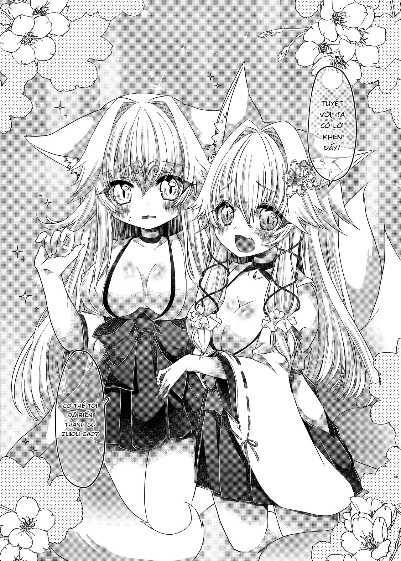 Đọc truyện hentai Chuyển giới thành một nàng cáo!? - Oneshot Ngọt