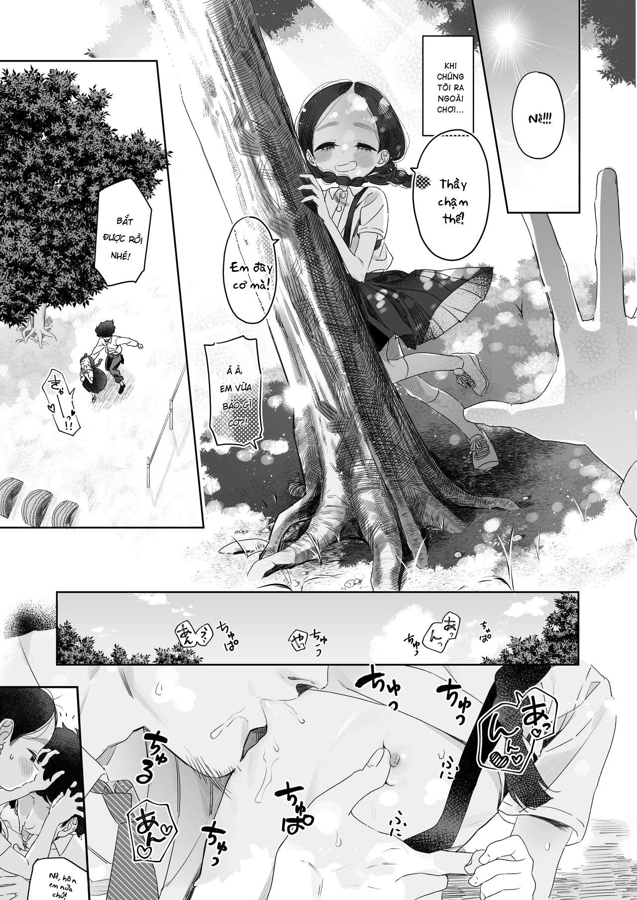 Đọc truyện hentai Kyoushi Hitori, Seito Hitori. ~Inaka no Gakkou de Mainichi Ecchi~ - Chap 2 [END]