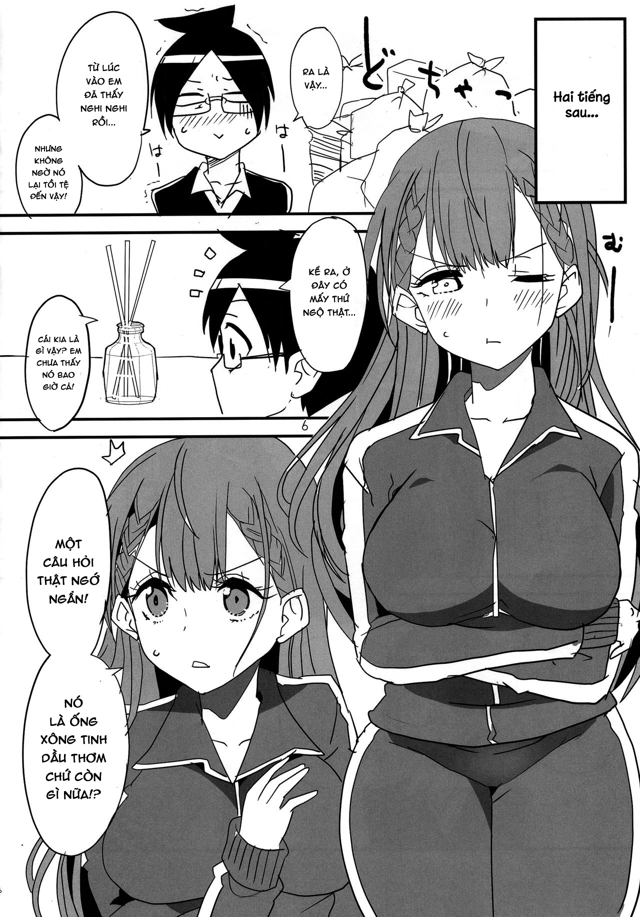 Đọc truyện hentai Bokutachi wa Yoru no Benkyou ga Dekinai - Oneshot
