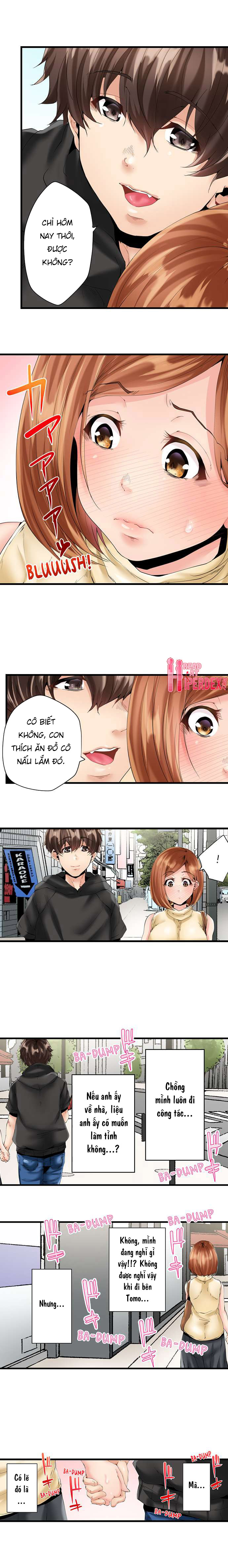 Đọc truyện hentai NTR Cô Hàng Xóm Ngay Trong Phòng Của Chồng Cô Ấy - Chapter 2: Sắp Thịt Cô Hàng Xóm