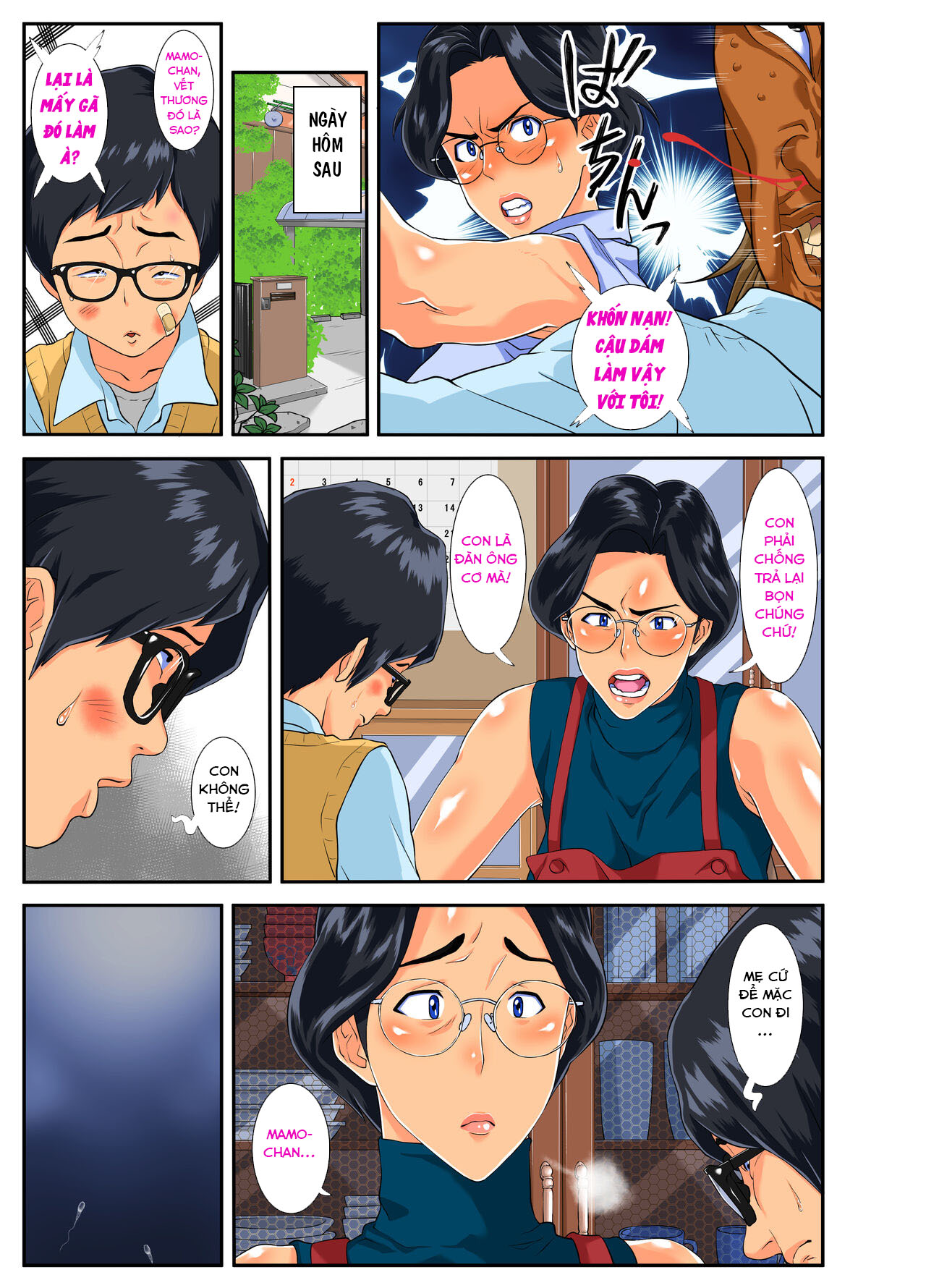 Đọc truyện hentai Musuko no Migawari ni Ijimekko ni Karada o Sashidasu Kimajime de Okatai Bakunyuu Mama! - Chap 1