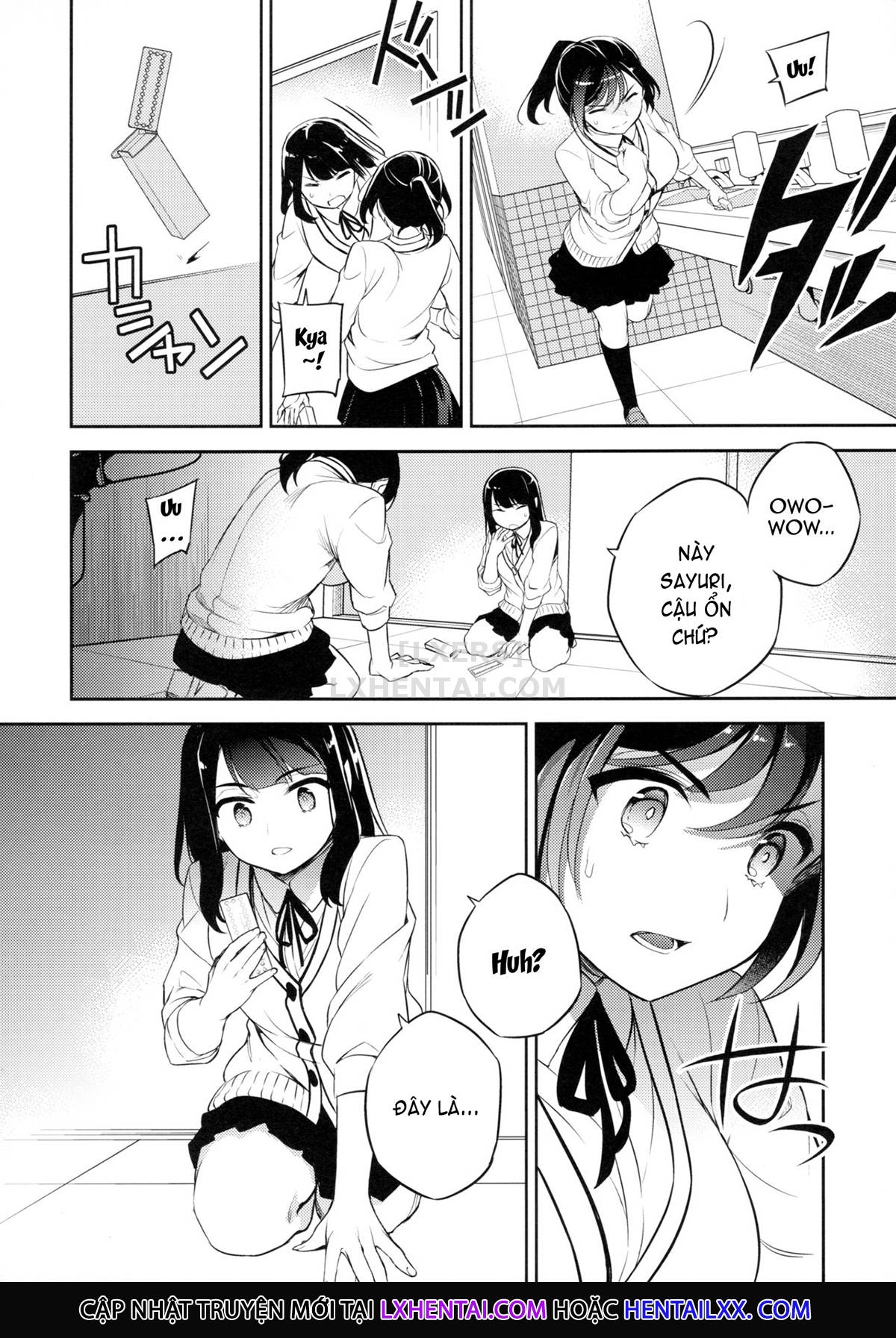 Đọc truyện hentai Sayuri - Kareshi to Hatsu H Mokuzen ni Chikan ni NTR-reta Shoujo - Chap 3 ~The Girl Whos Getting Fucked So Much Her Body Is Changing In Lewd Ways