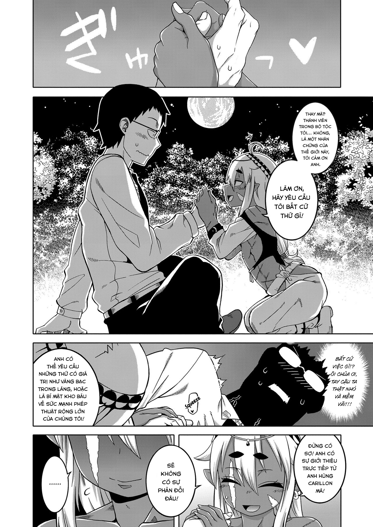 Đọc truyện hentai Isekai de Elf no Yuusha (♂) ga Yome ni natte kureru you desu!? - Phần 1