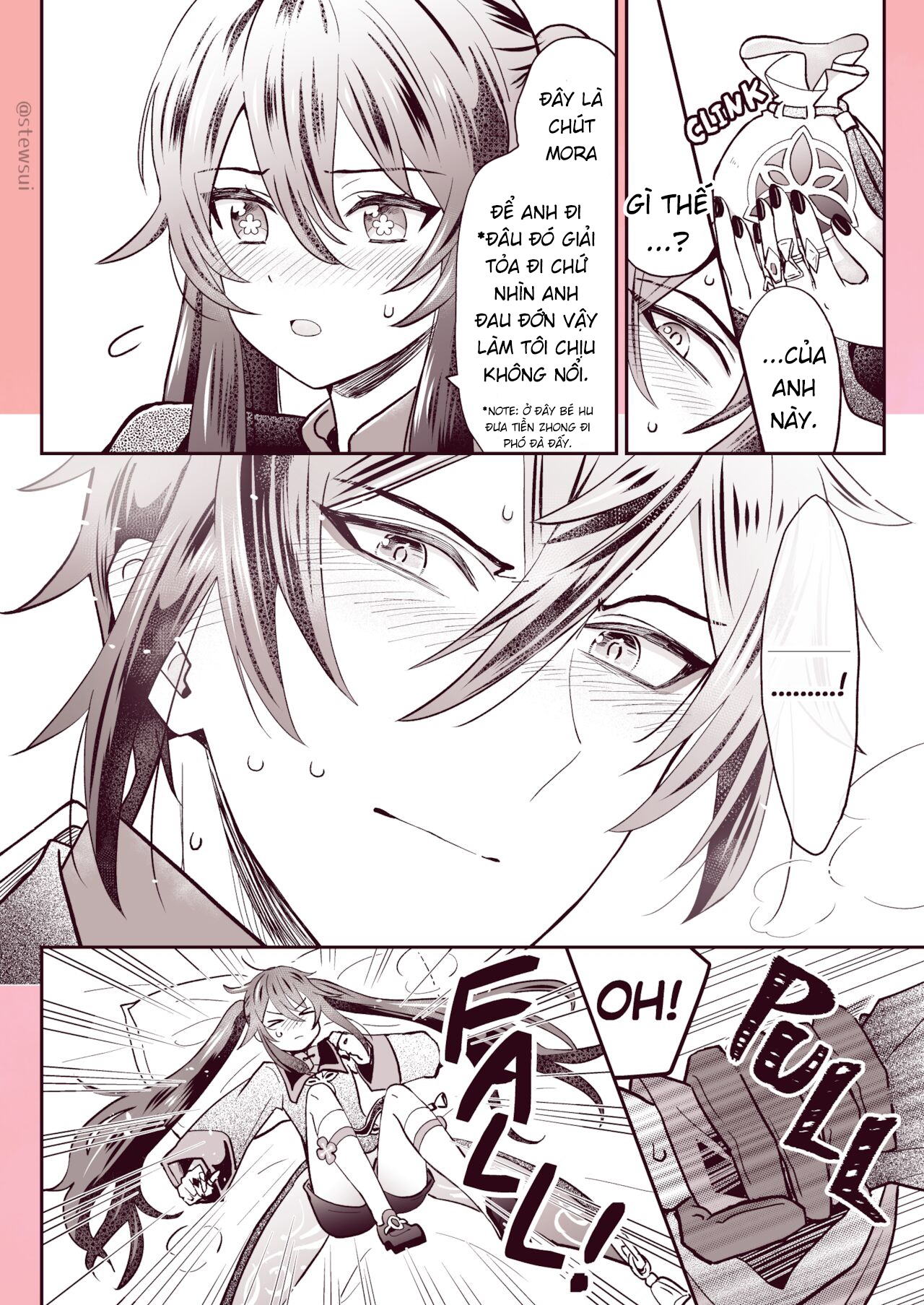 Đọc truyện hentai Zhongli x Hu Tao love story - Oneshot