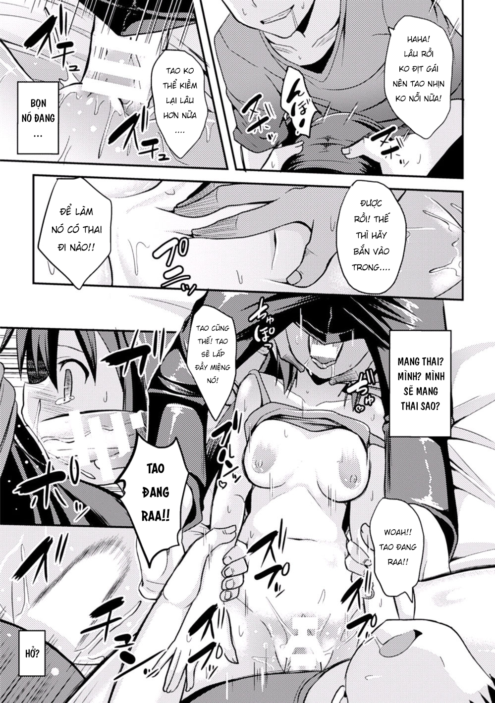 Đọc truyện hentai Chẳng còn đường lui - Oneshot