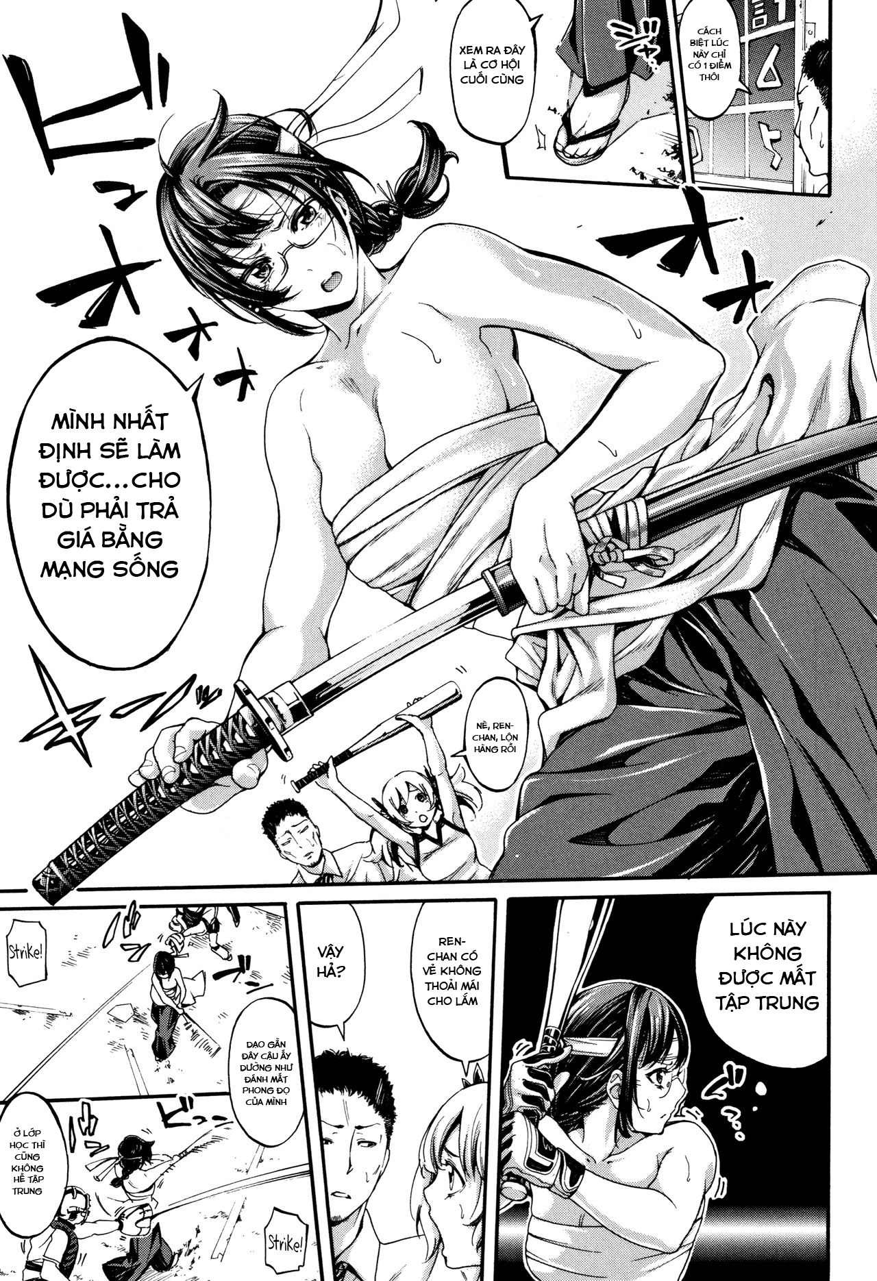Đọc truyện hentai Bukatsu Shoujo Paradise ~ Asekkaki no Tenshi-tachi - Chap 2