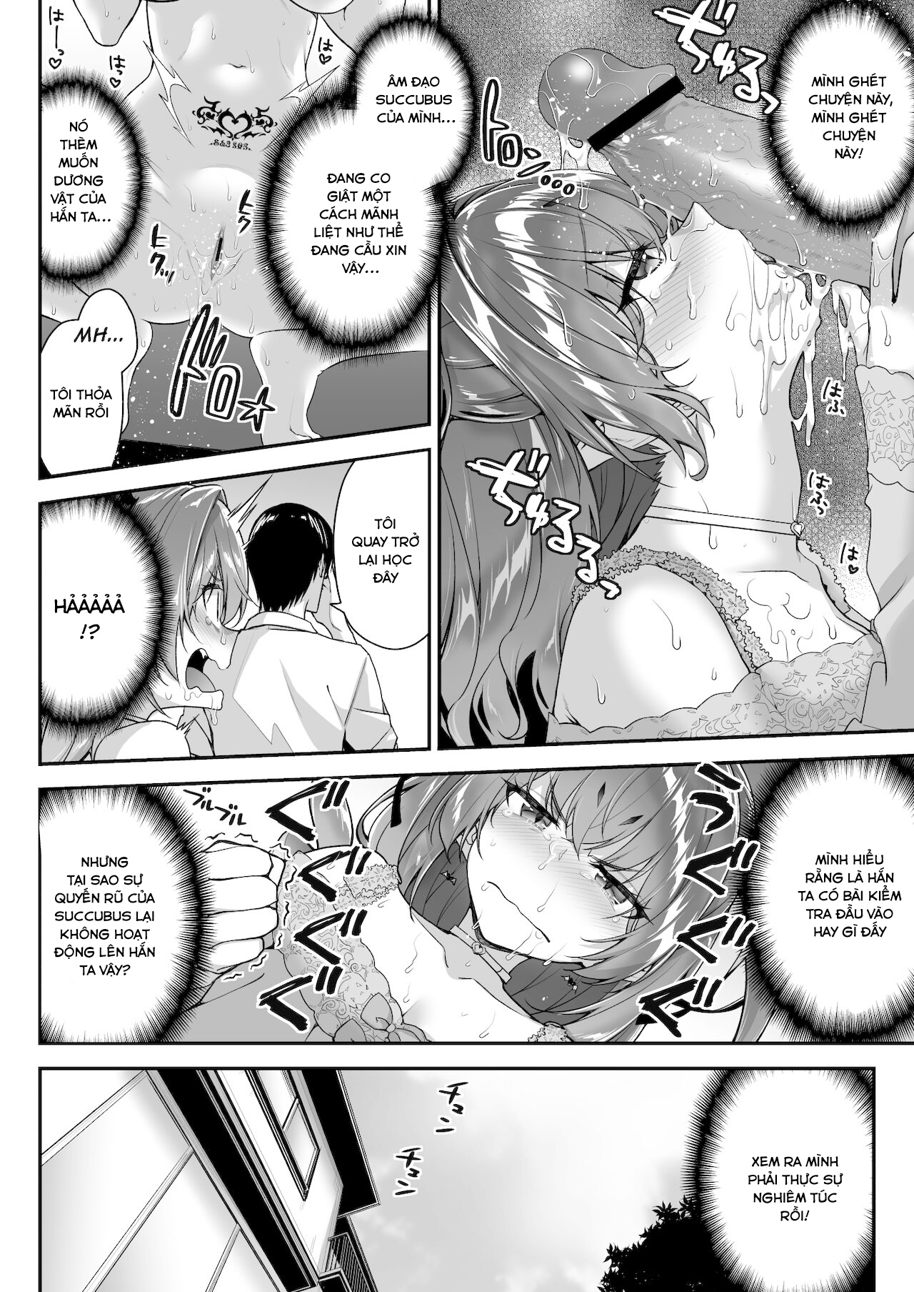 Đọc truyện hentai Cô nàng Succubus thèm muốn tinh dịch này! - Oneshot