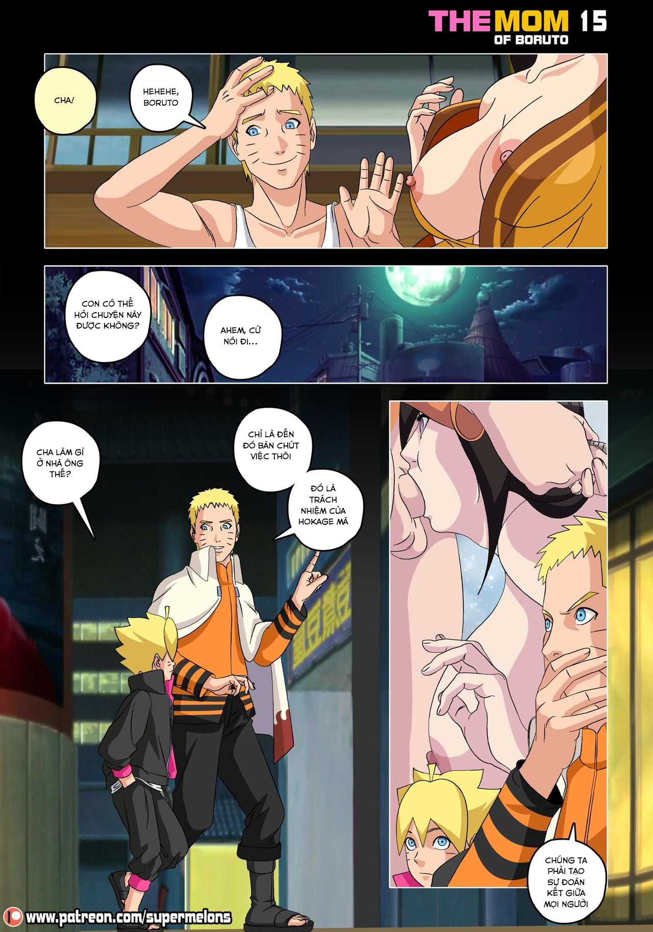 Đọc truyện hentai The mom of Boruto (Naruto) - Oneshot