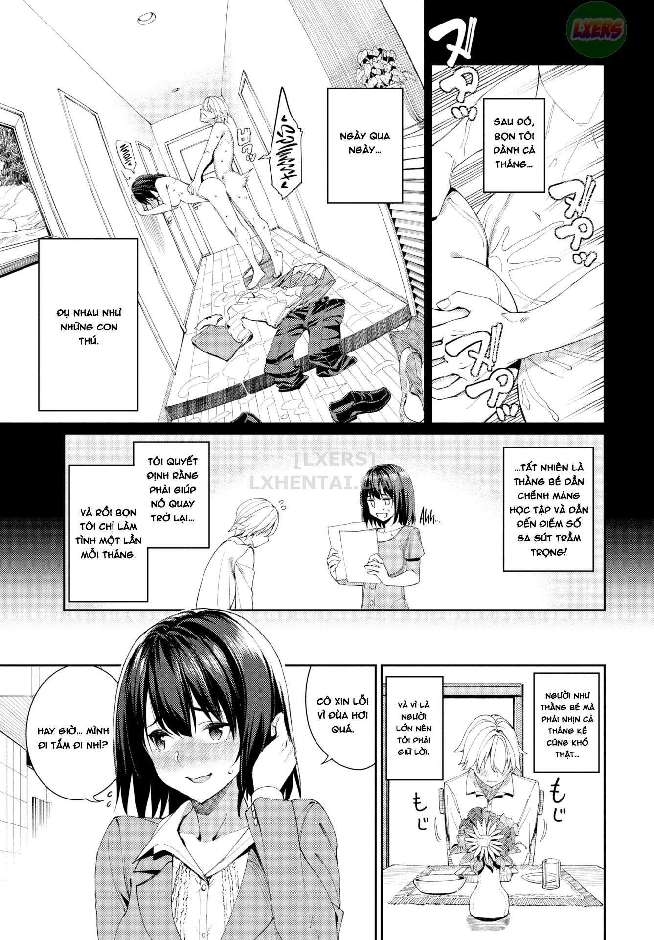 Đọc truyện hentai Dì cháu chung nhà - Oneshot - Không che