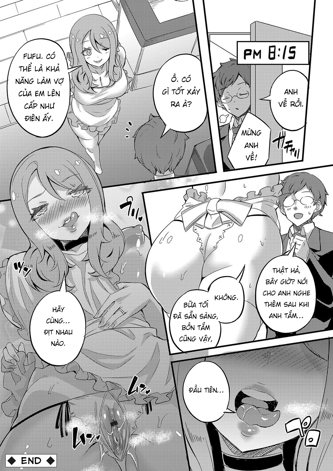 Đọc truyện hentai Một Ngày Của Bà Nội Trợ Trẻ - Oneshot