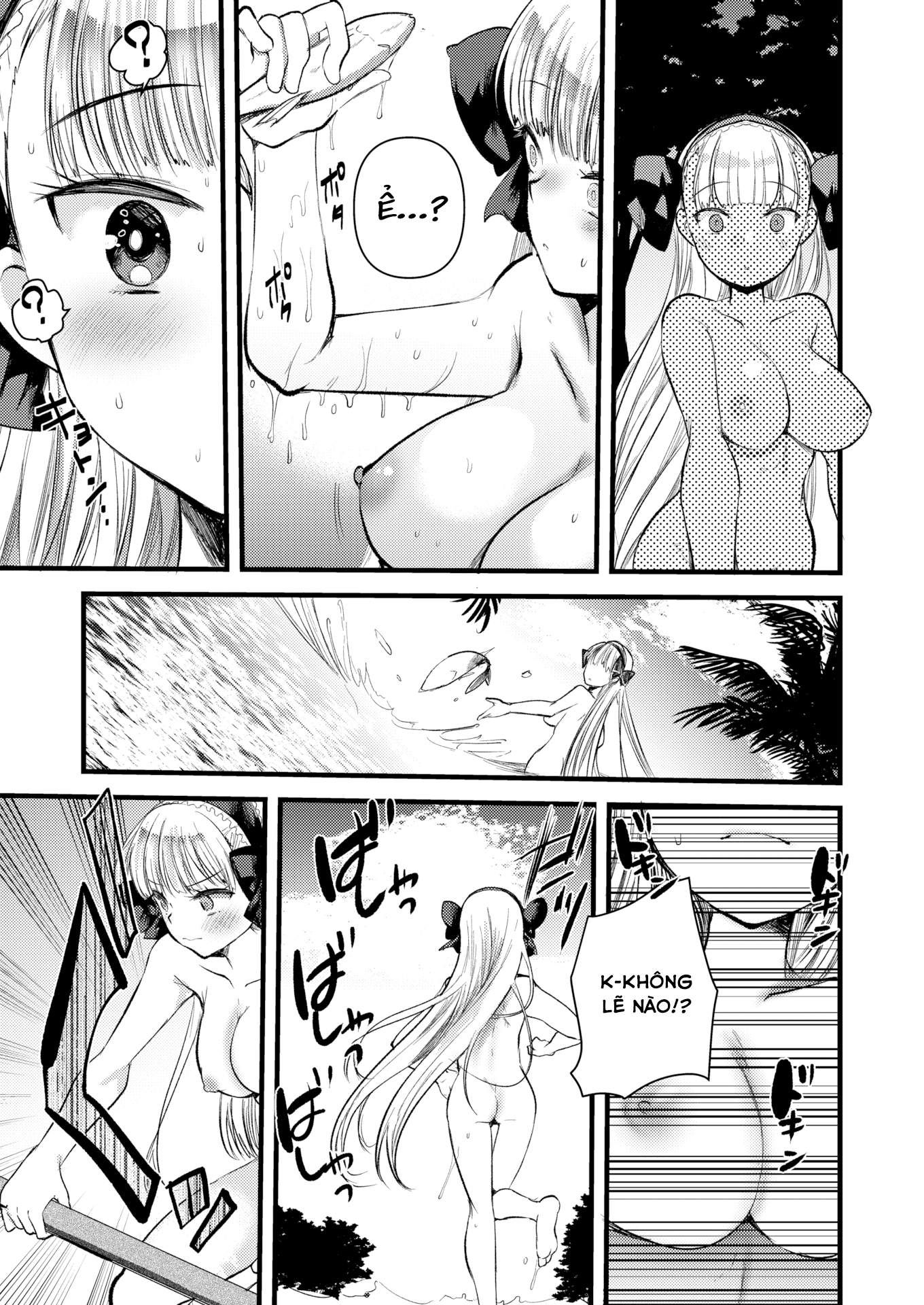 Đọc truyện hentai Cuộc sống thư thái nơi đảo hoang cùng cô Kỵ sĩ công chúa Level 1 - Chương 5