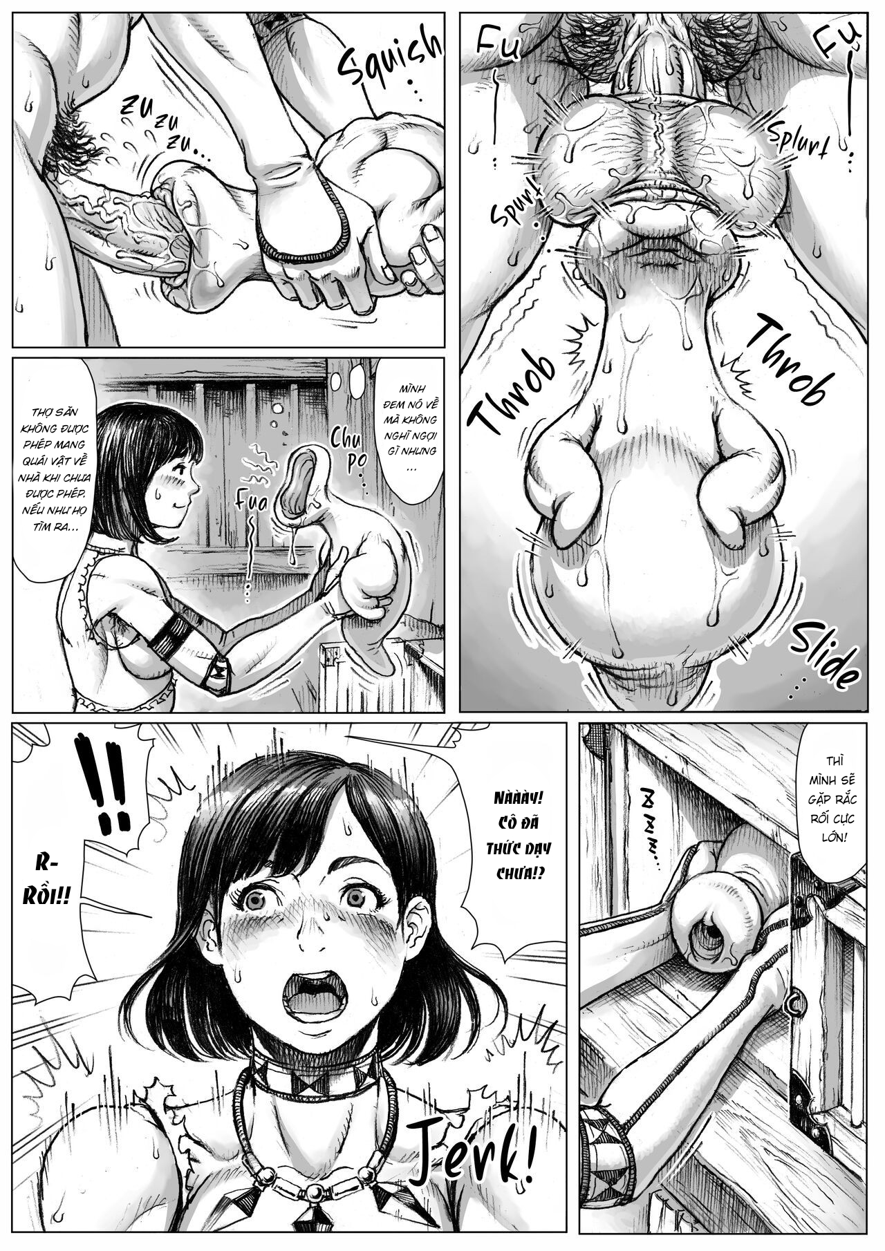 Đọc truyện hentai MonHun! ~Gluttonous Hunter's OO Report~ - Oneshot
