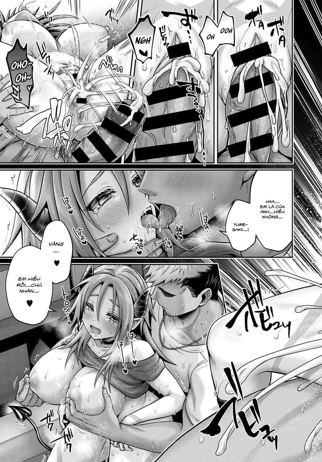 Đọc truyện hentai Sexual Situation With an Insolent Succubus - Oneshot