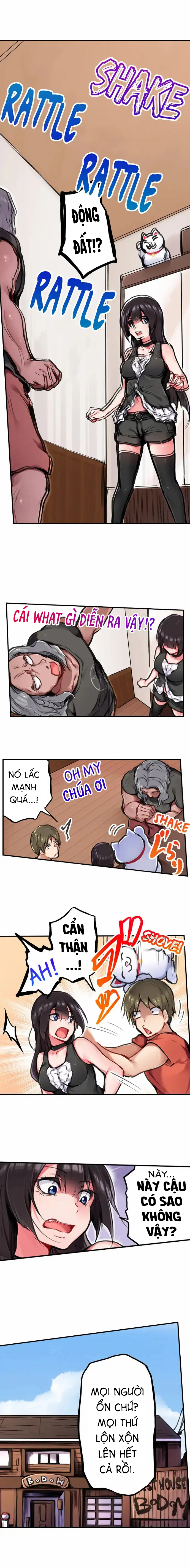 Đọc truyện hentai CON C*C SIÊU BỰ - Chap 4 Động đất??