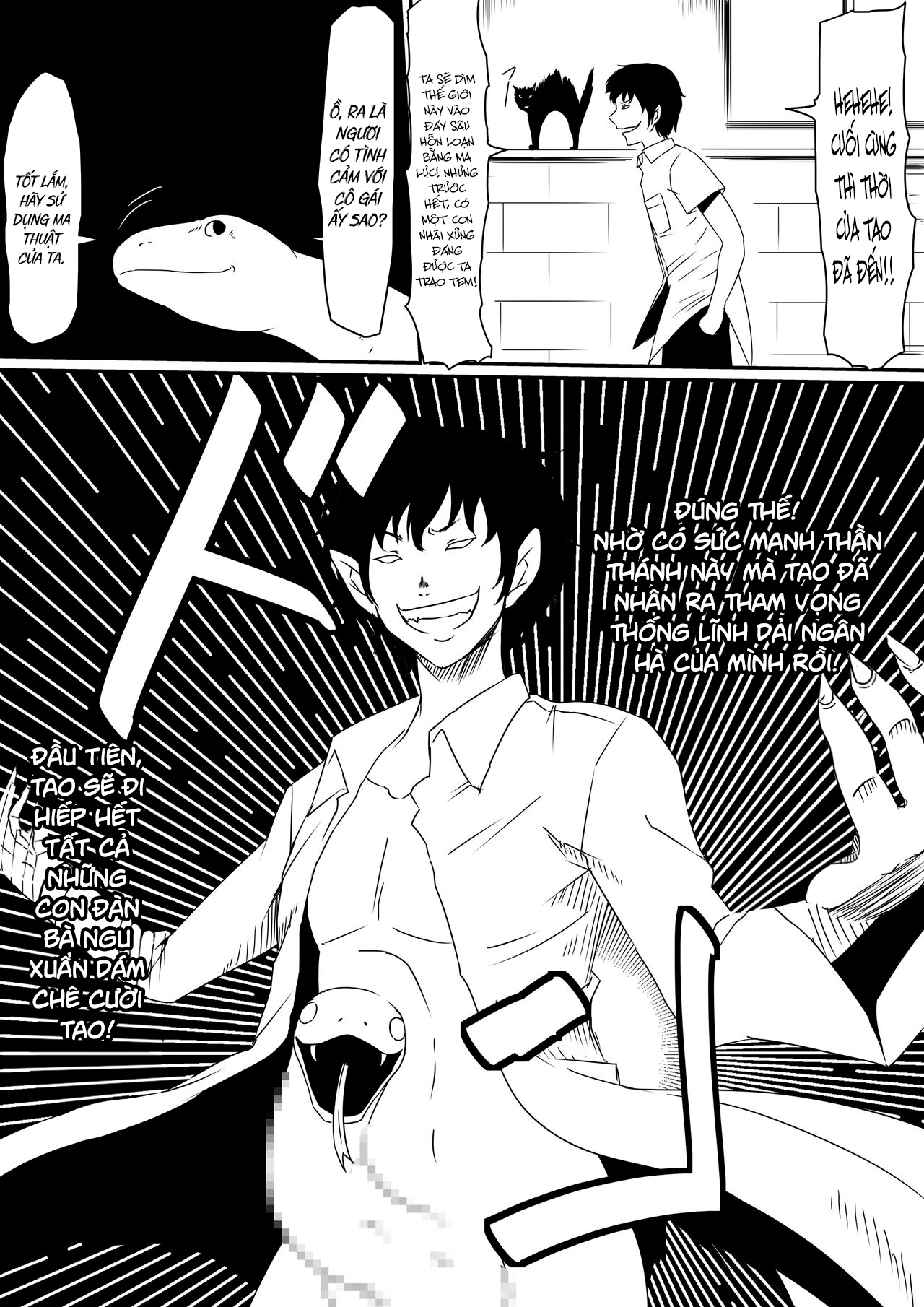 Đọc truyện hentai Thiếu niên và con cặc thần thánh! Chap 2 Chơi cả mẹ lẫn con