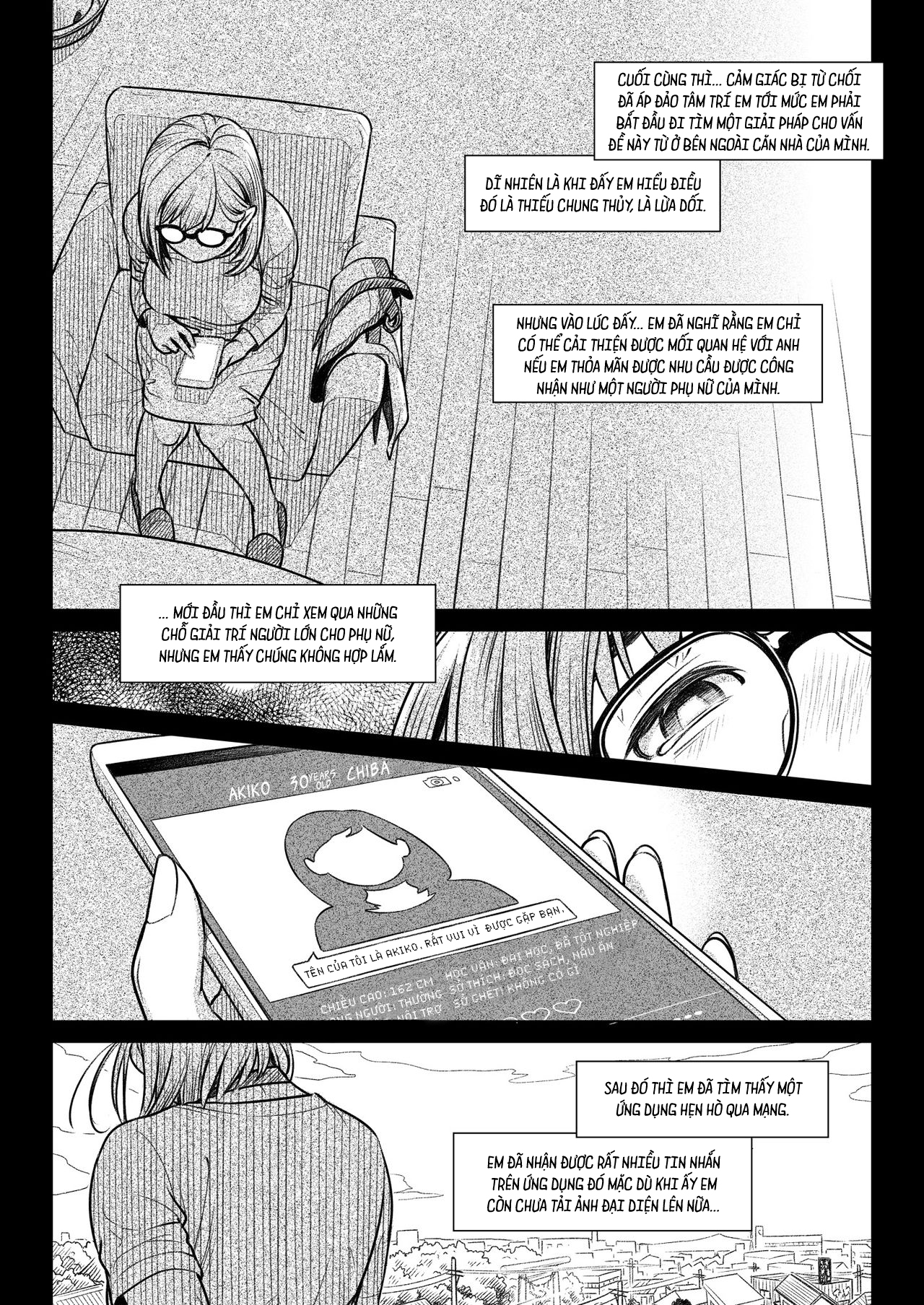 Đọc truyện hentai Kurata Akiko no Kokuhaku - Chap 1