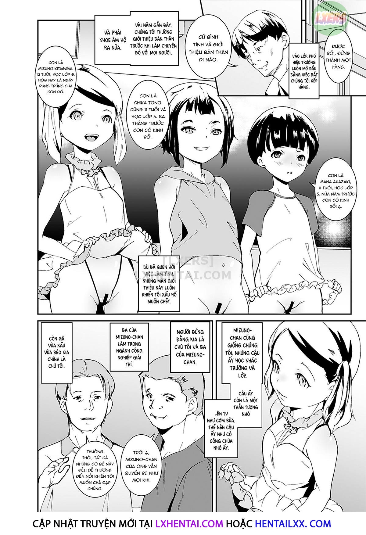 Đọc truyện hentai Papa-Tachi No Hinpyoukai - Oneshot