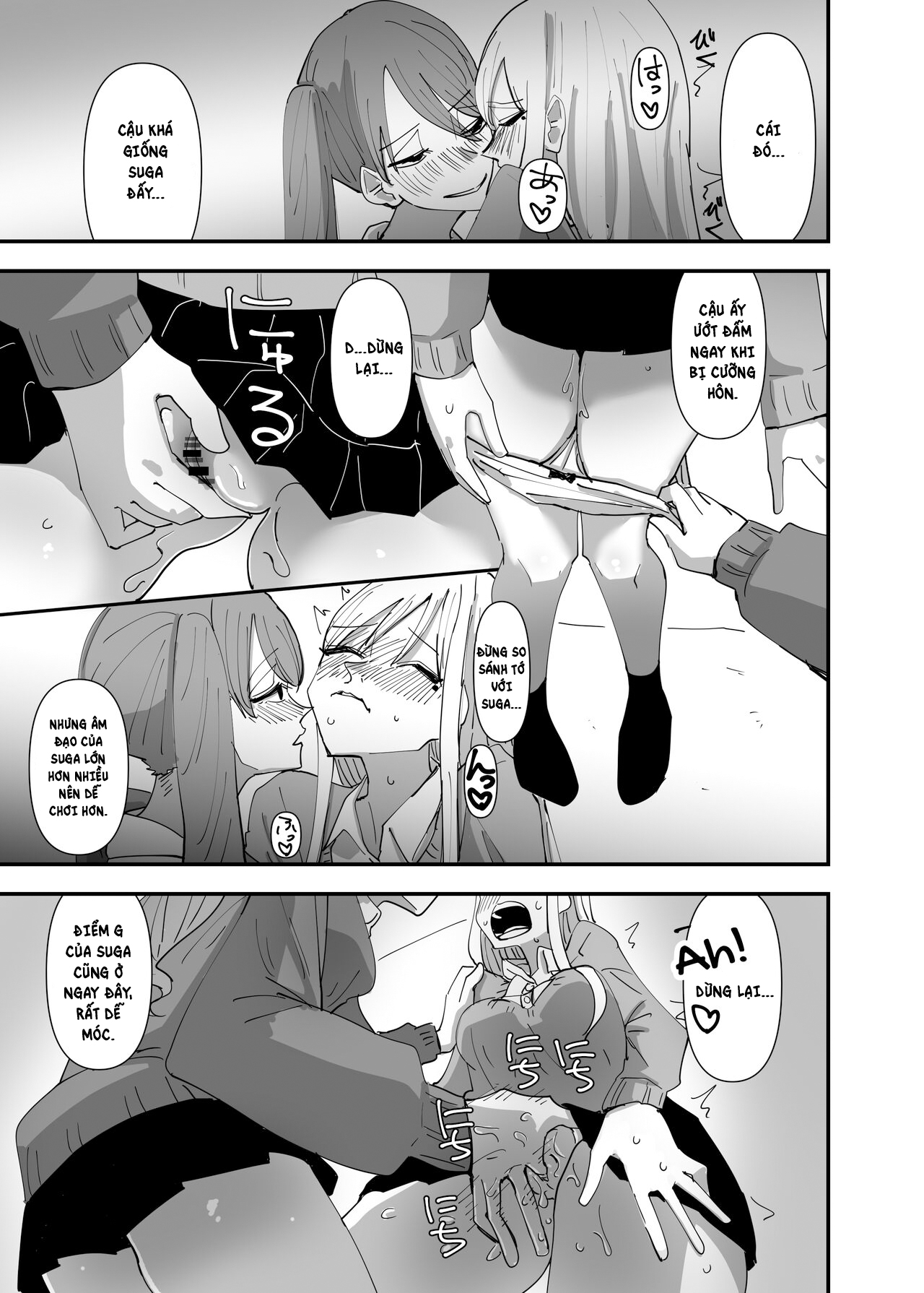 Đọc truyện hentai Chuyện tình của những cô nàng táo bạo - Chap 2
