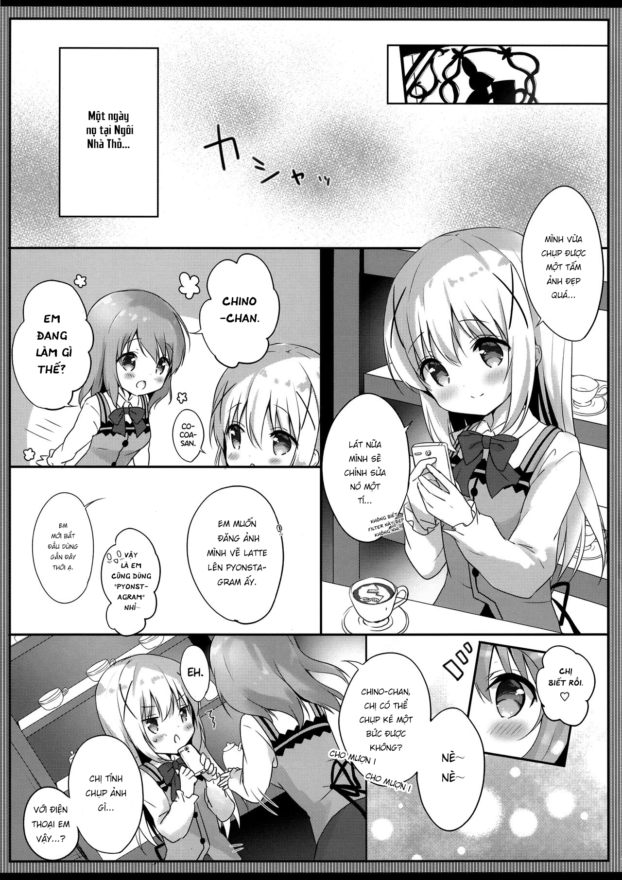 Đọc truyện hentai Gochuumon wa Ero Selfie desu ka? - Oneshot