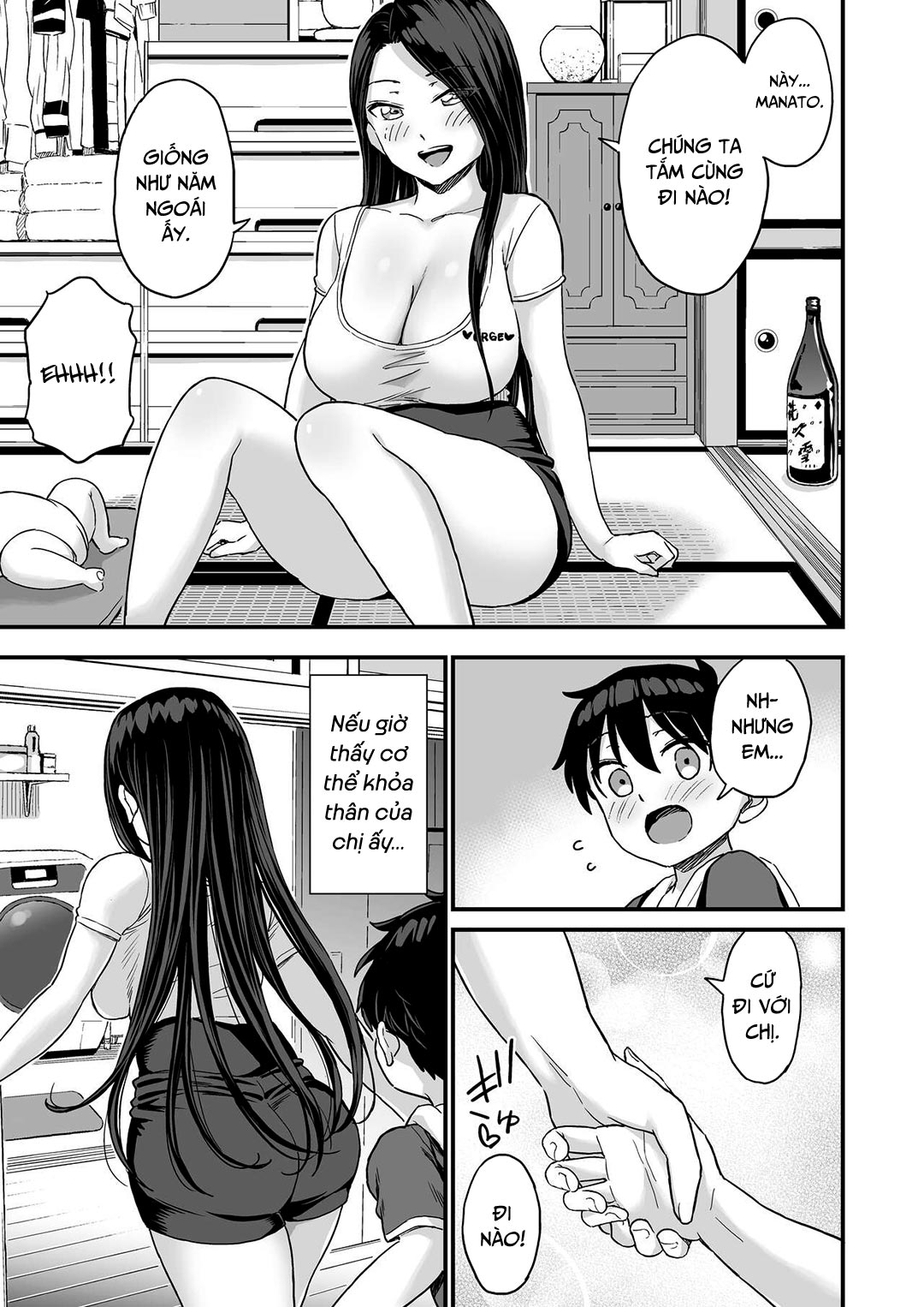 Đọc truyện hentai Em cũng muốn bú sữa - Chap 1