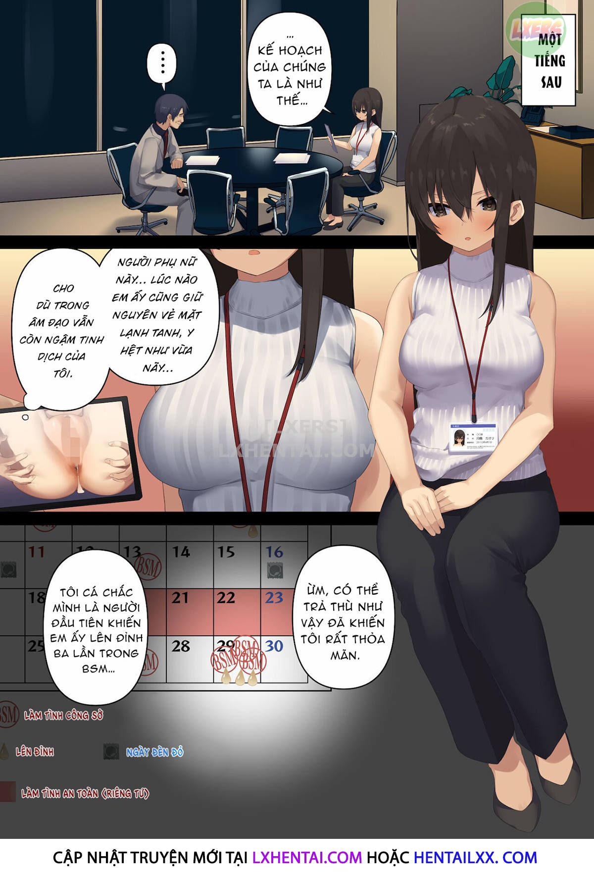 Đọc truyện hentai Business Sex Manner Fukushuu No Joushi Hen - Oneshot
