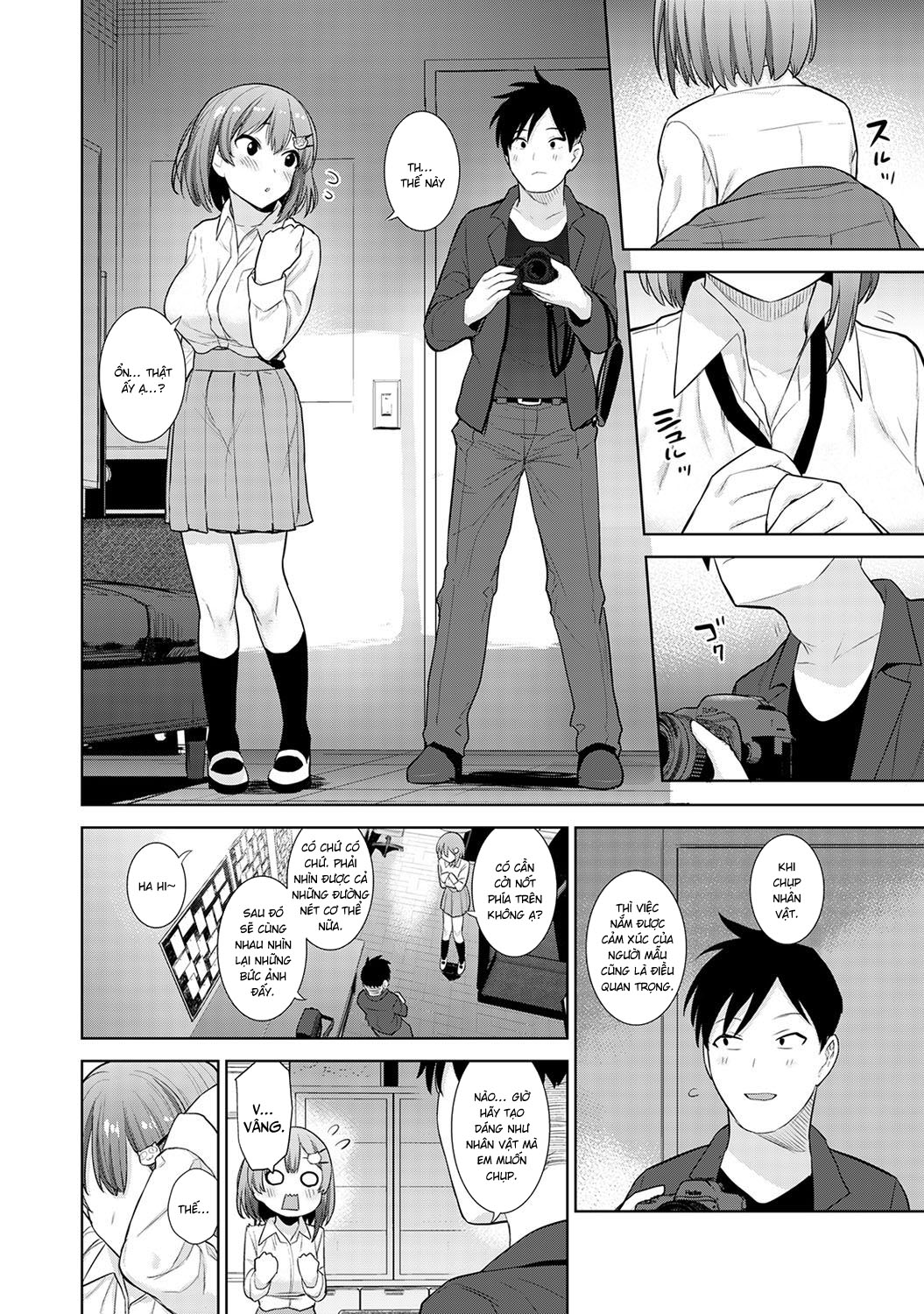 Đọc truyện hentai Bộ ảnh kỉ yếu - Chapter 1: Cuộc gặp gỡ