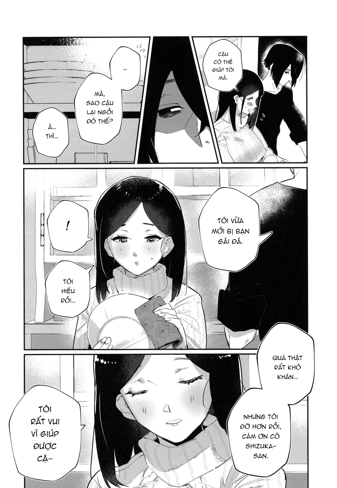 Đọc truyện hentai Cô vợ vú to ngoại tình với trai đẹp - Oneshot